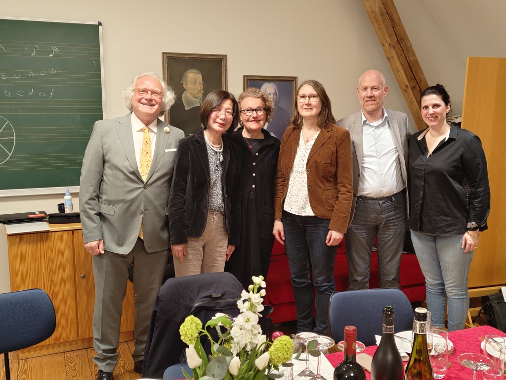 Der neue Vorstand des Fördervereins mit Sigmund Bothmann